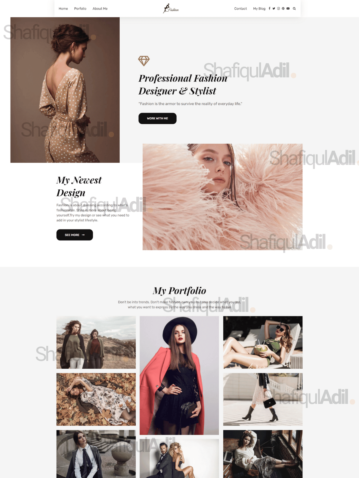 shafiquladil portfolio Amira Fashion 01