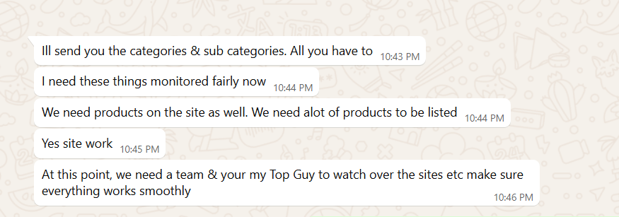 shafiquladil portfolio message reviews 4