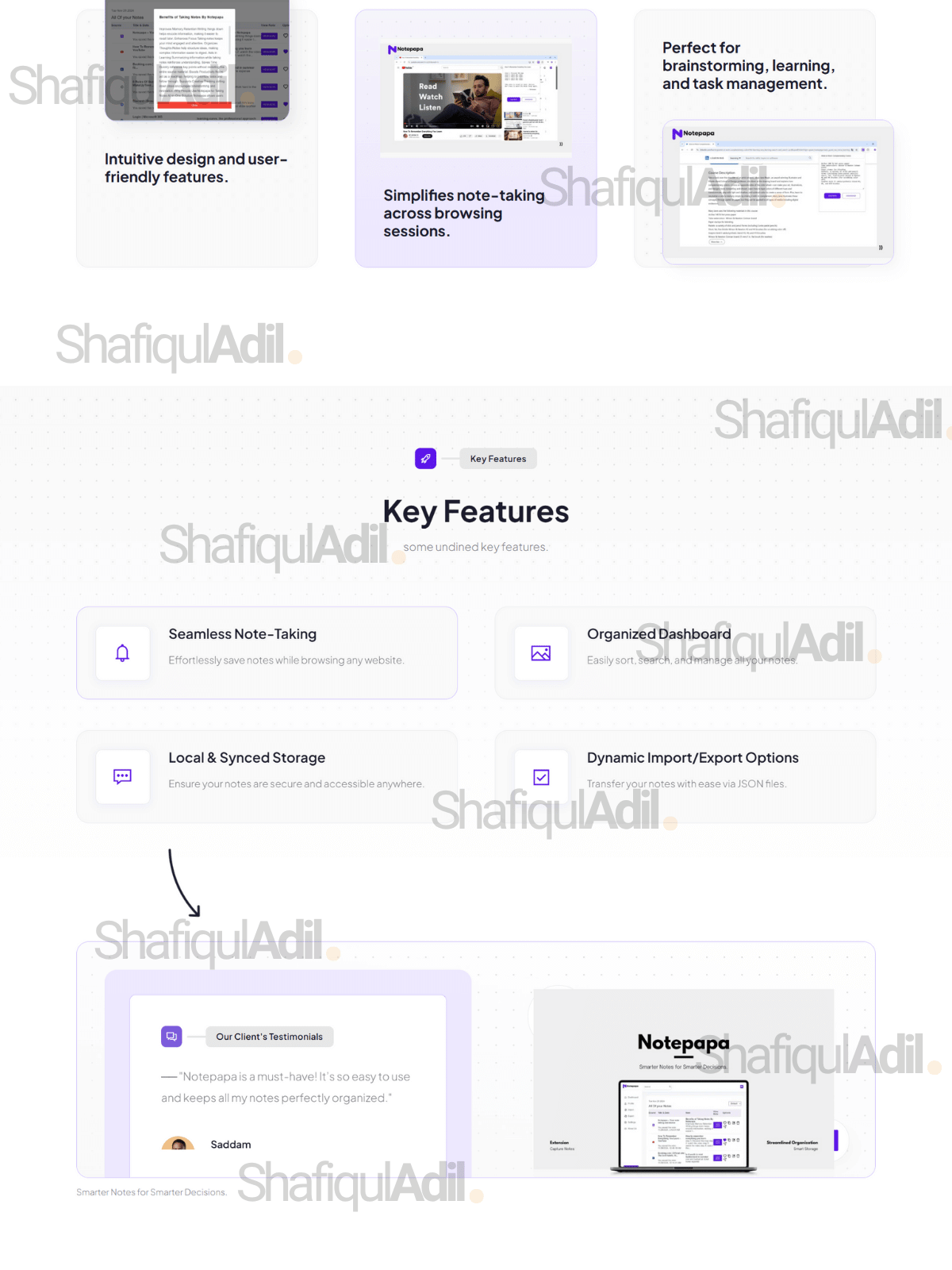 shafiquladil portfolio notepapa 02