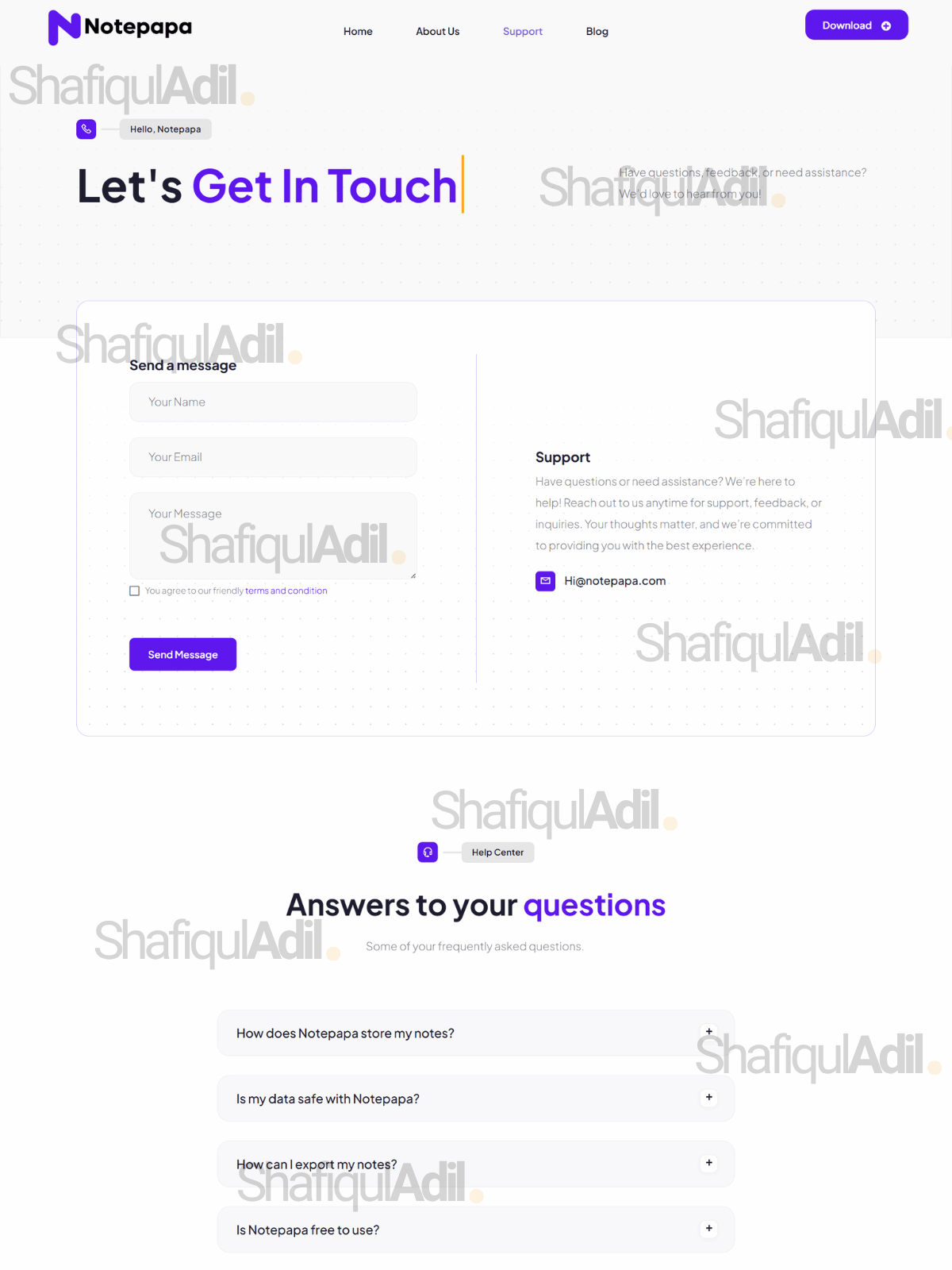 shafiquladil portfolio notepapa 05