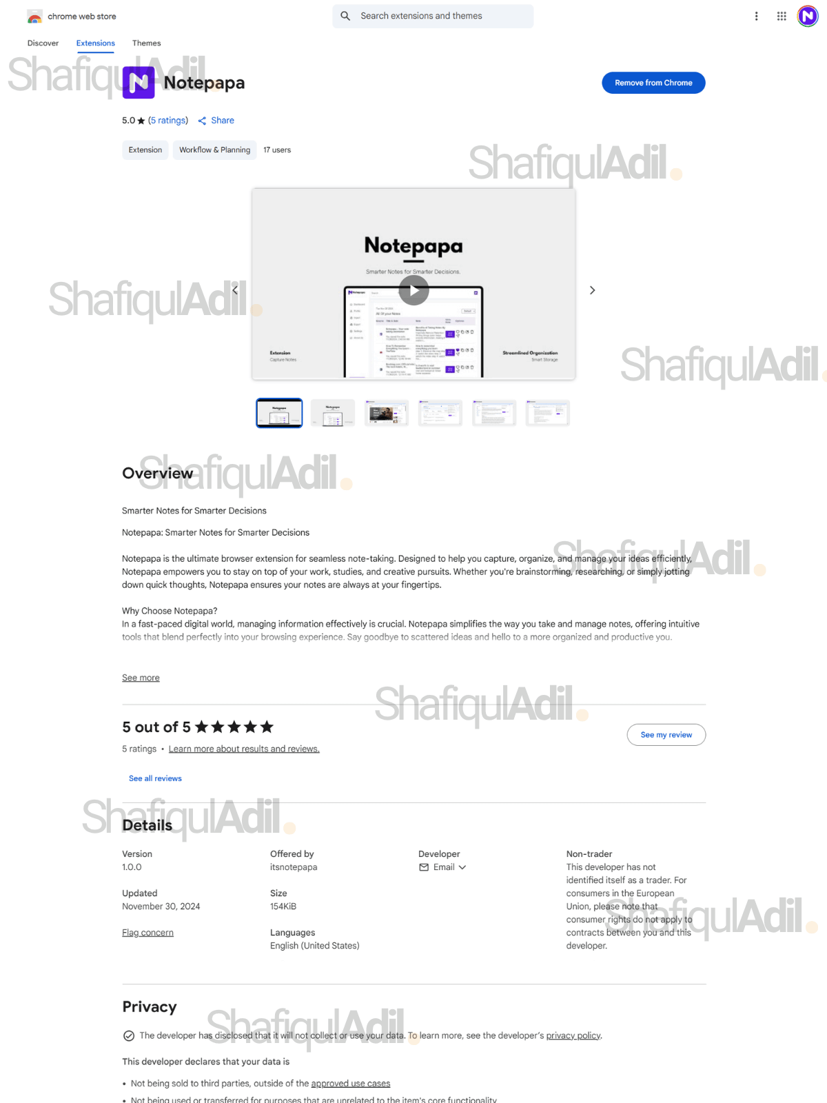 shafiquladil portfolio notepapa 06