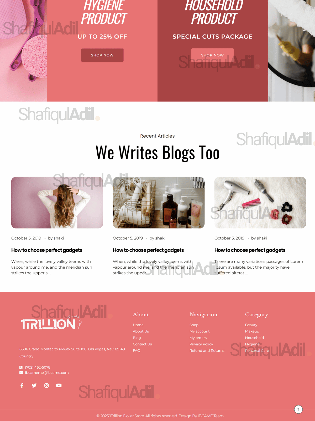shafiquladil portfolio trillion store 04
