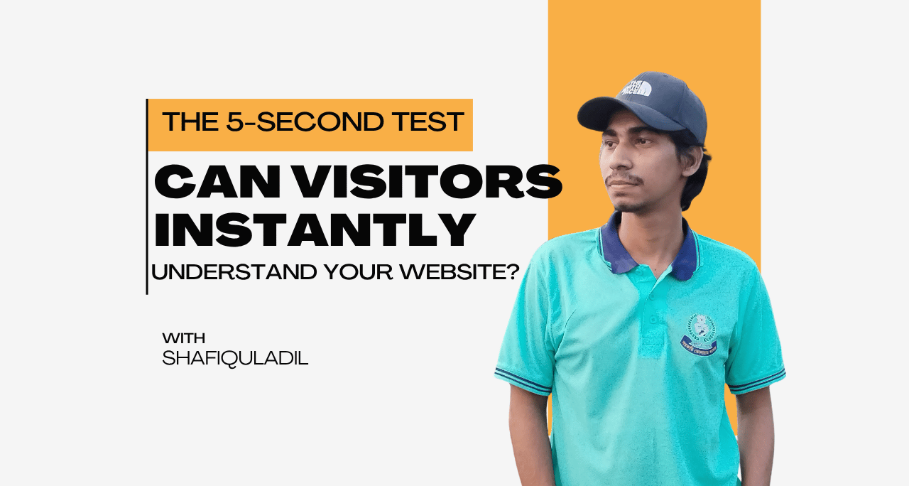 The 5-Second Test: Can Visitors Instantly Understand Your Website?
